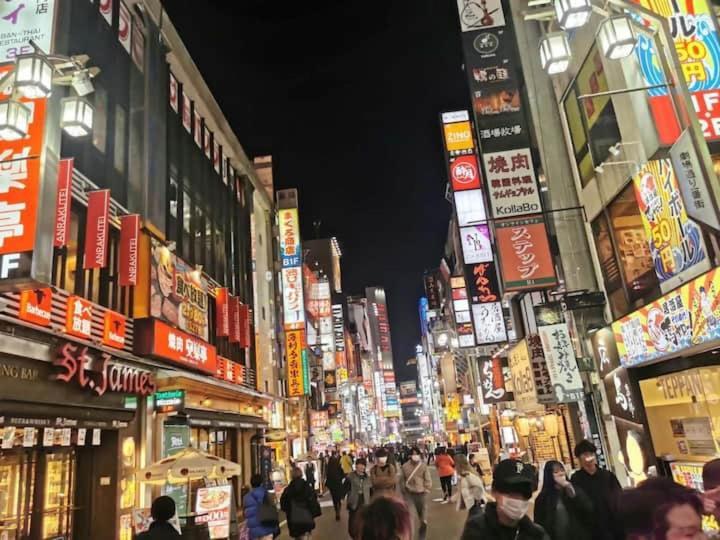 北新宿 Central Shinjuku Walk To Kabuki-Chou, Golden Gai Präfektur Tokio Exterior foto